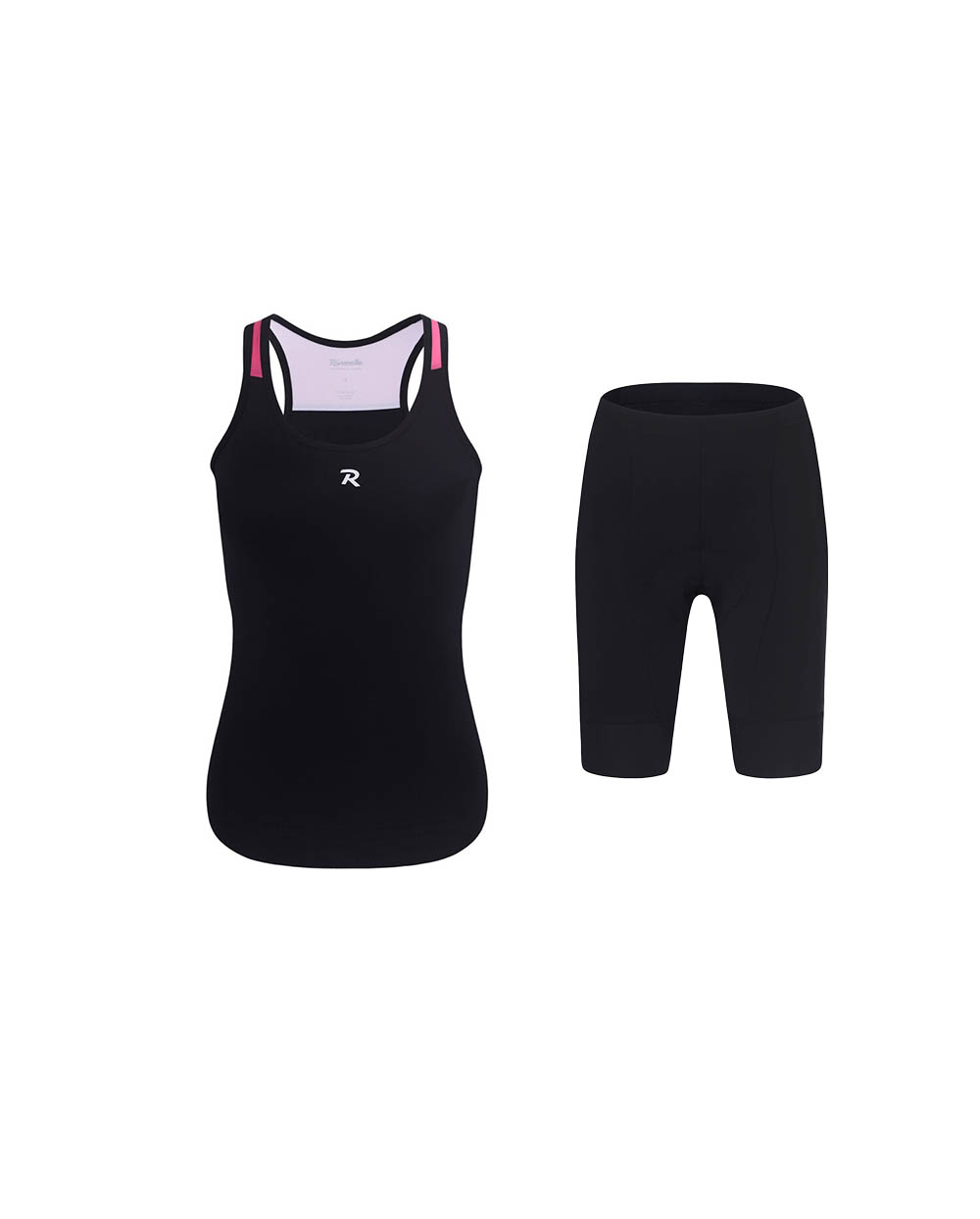 HOLOKOLO Cyklistický krátky dres a krátke nohavice - SPARK ELITE - ružová/čierna