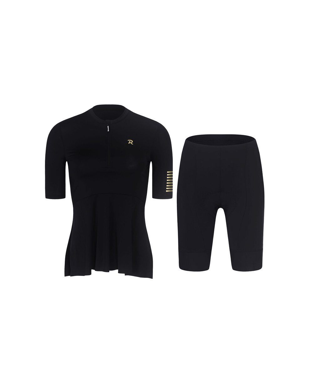 RIVANELLE BY HOLOKOLO Cyklistický krátky dres a krátke nohavice - GRACE - čierna