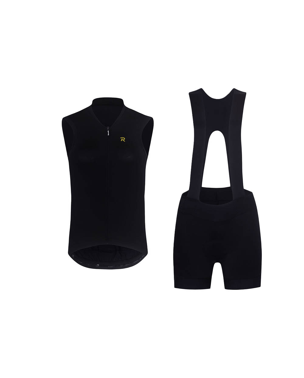 RIVANELLE BY HOLOKOLO Cyklistický krátky dres a krátke nohavice - PURE - čierna