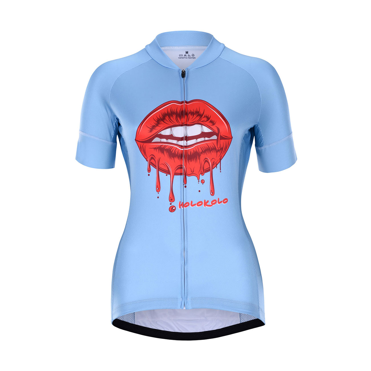 
                HOLOKOLO Cyklistický dres s krátkym rukávom - CASSIS LADY - modrá
            