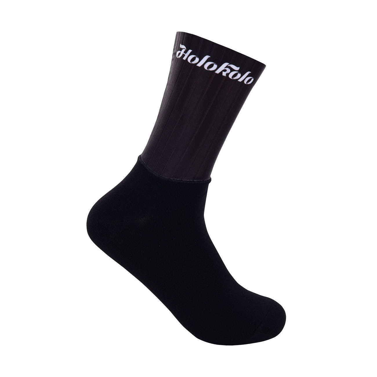 
                HOLOKOLO Cyklistické ponožky klasické - OBSIDIAN - čierna L-XL
            