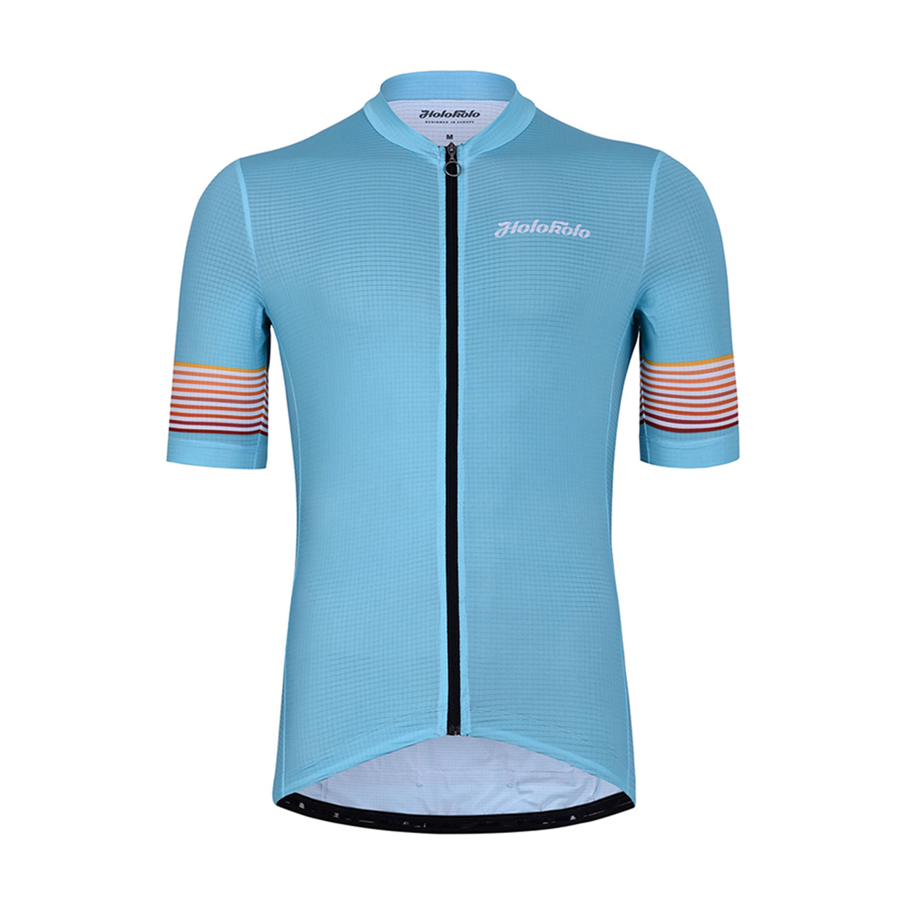 Značka HOLOKOLO - HOLOKOLO Cyklistický dres s krátkym rukávom - RAINBOW - svetlo modrá