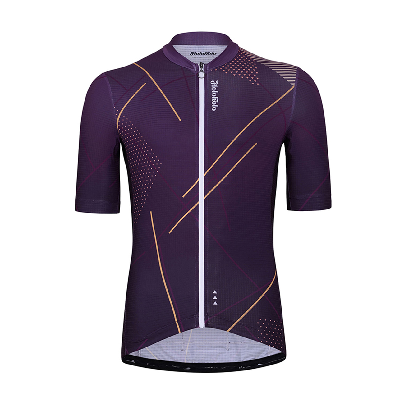 
                HOLOKOLO Cyklistický dres s krátkym rukávom - SPARKLE - fialová S
            