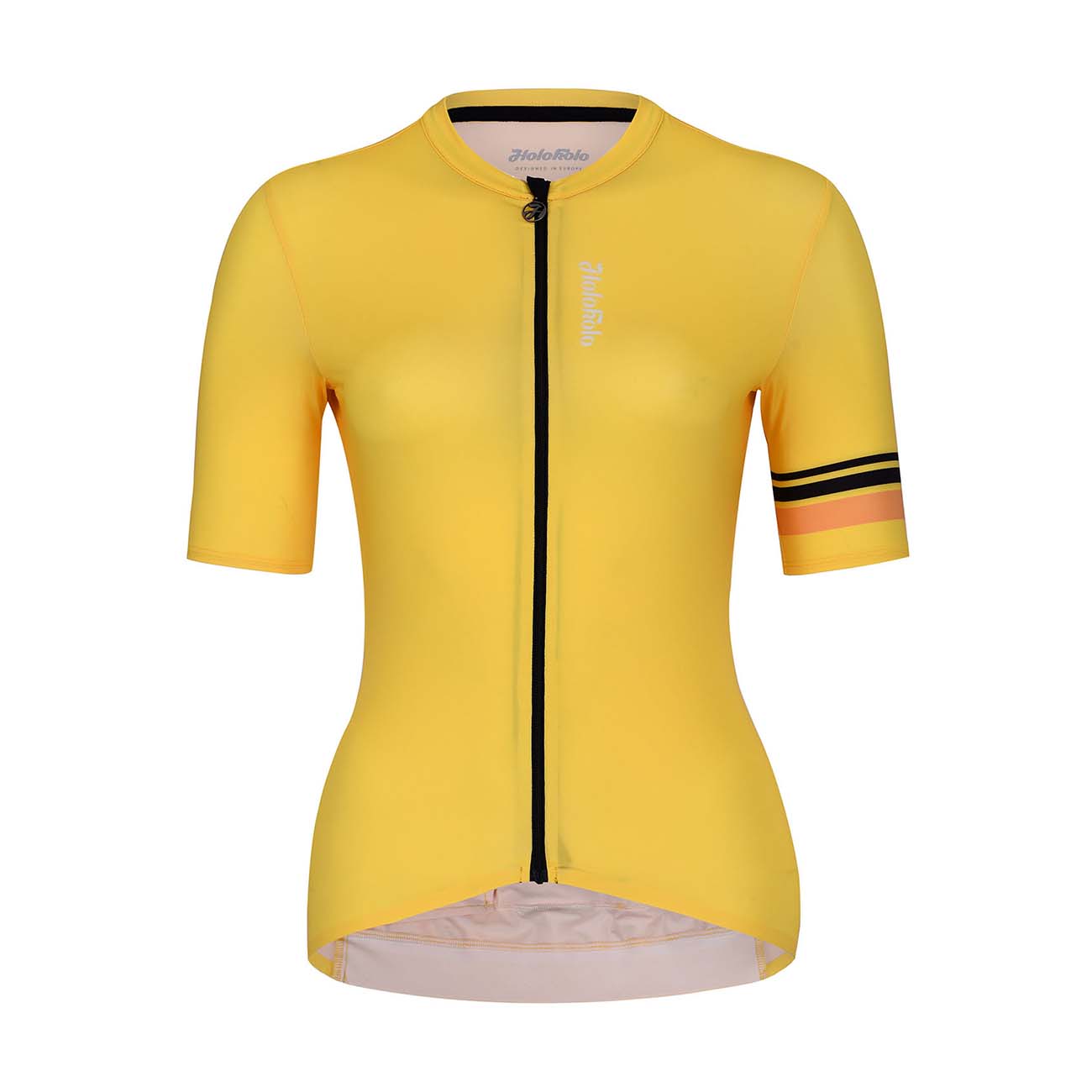 
                HOLOKOLO Cyklistický dres s krátkym rukávom - JOLLY ELITE LADY - žltá XL
            
