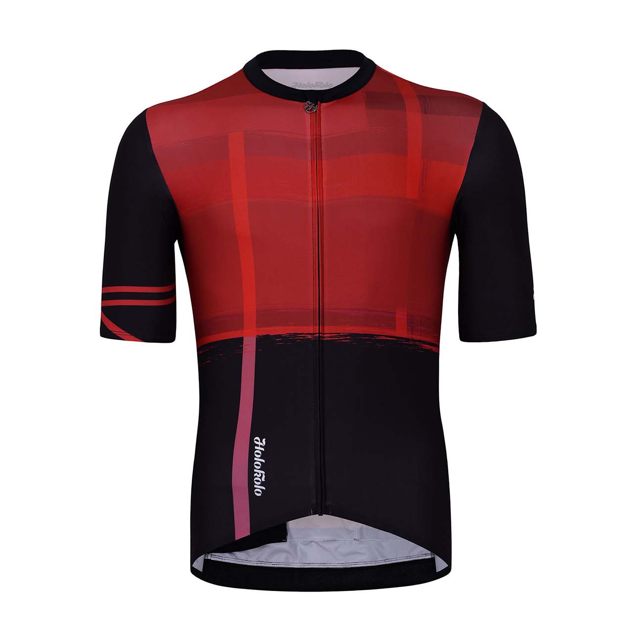 
                HOLOKOLO Cyklistický dres s krátkym rukávom - AMOROUS ELITE - čierna/červená
            