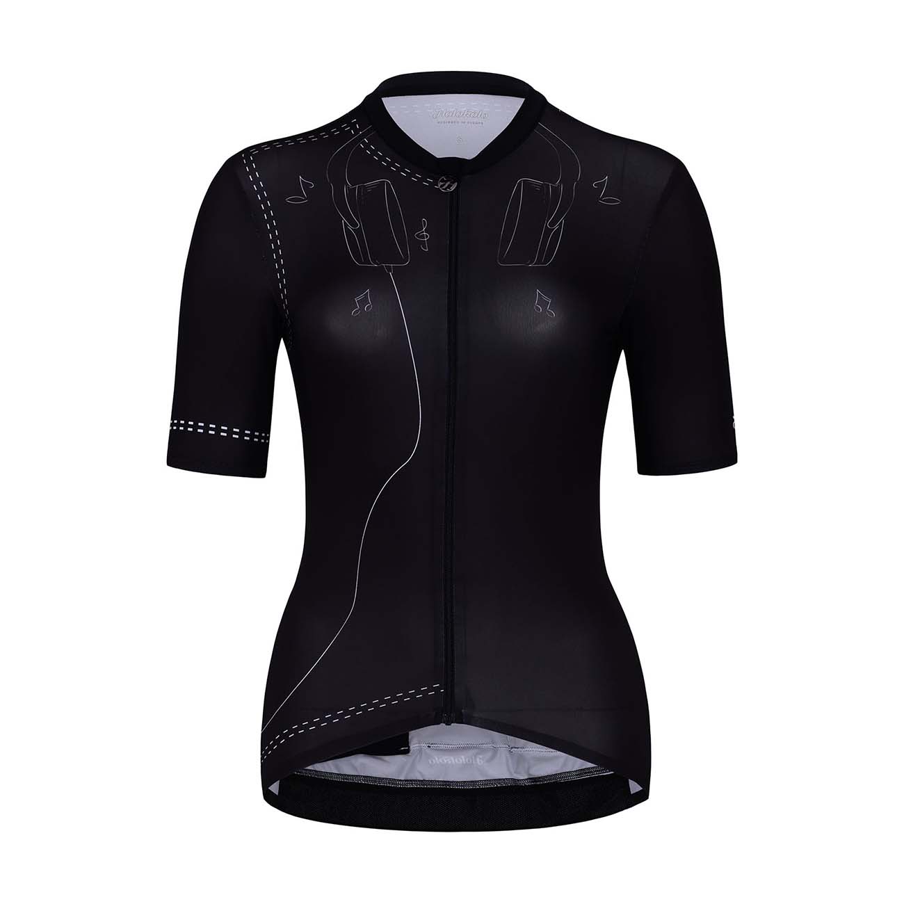 
                HOLOKOLO Cyklistický dres s krátkym rukávom - PLAYFUL ELITE LADY - čierna L
            
