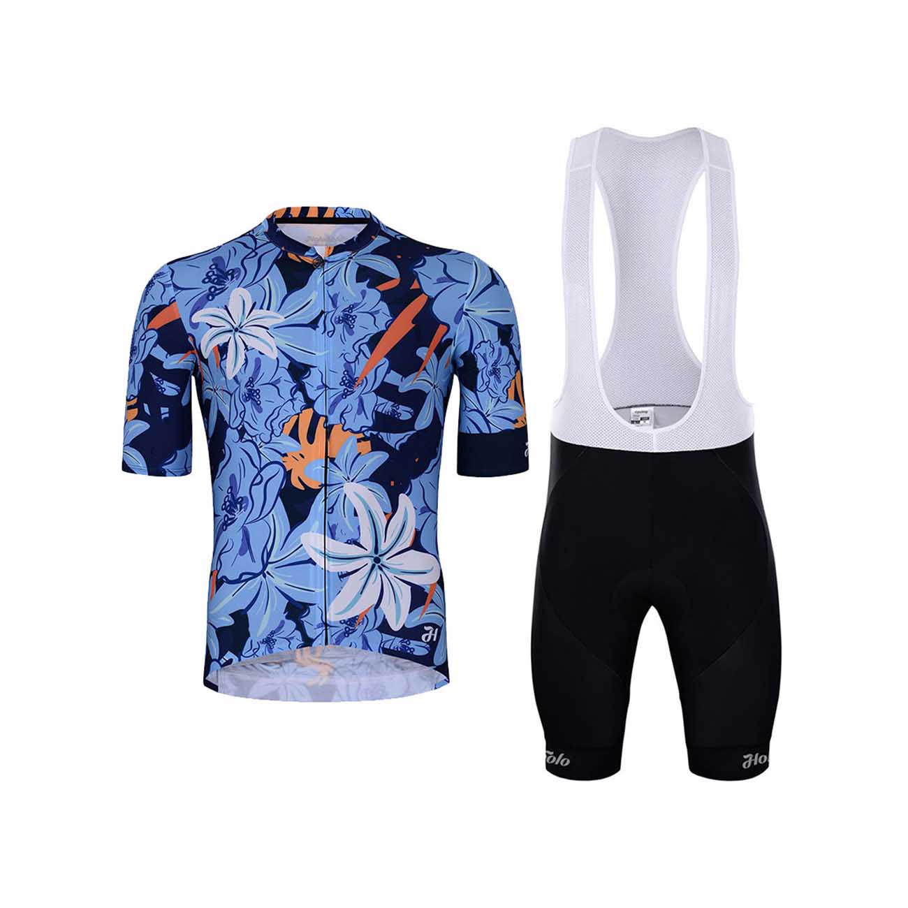 
                HOLOKOLO Cyklistický krátky dres a krátke nohavice - PASSIONATE ELITE - modrá/čierna
            