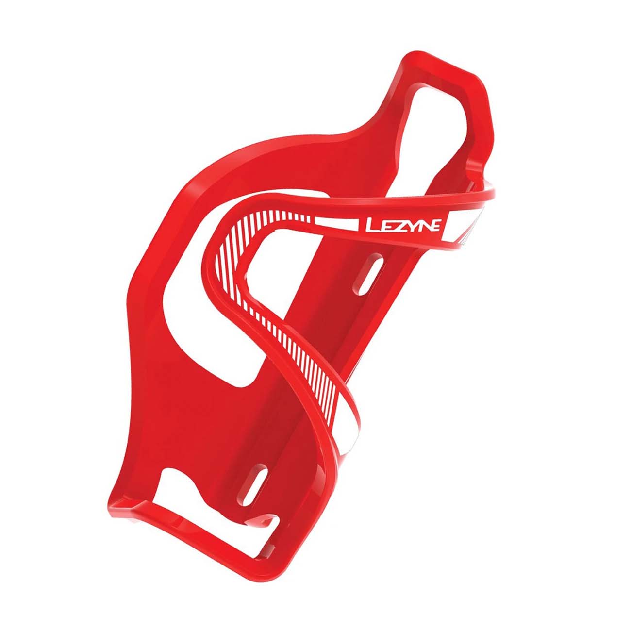 LEZYNE Cyklistický košík na fľašu - FLOW CAGE SL-L - červená