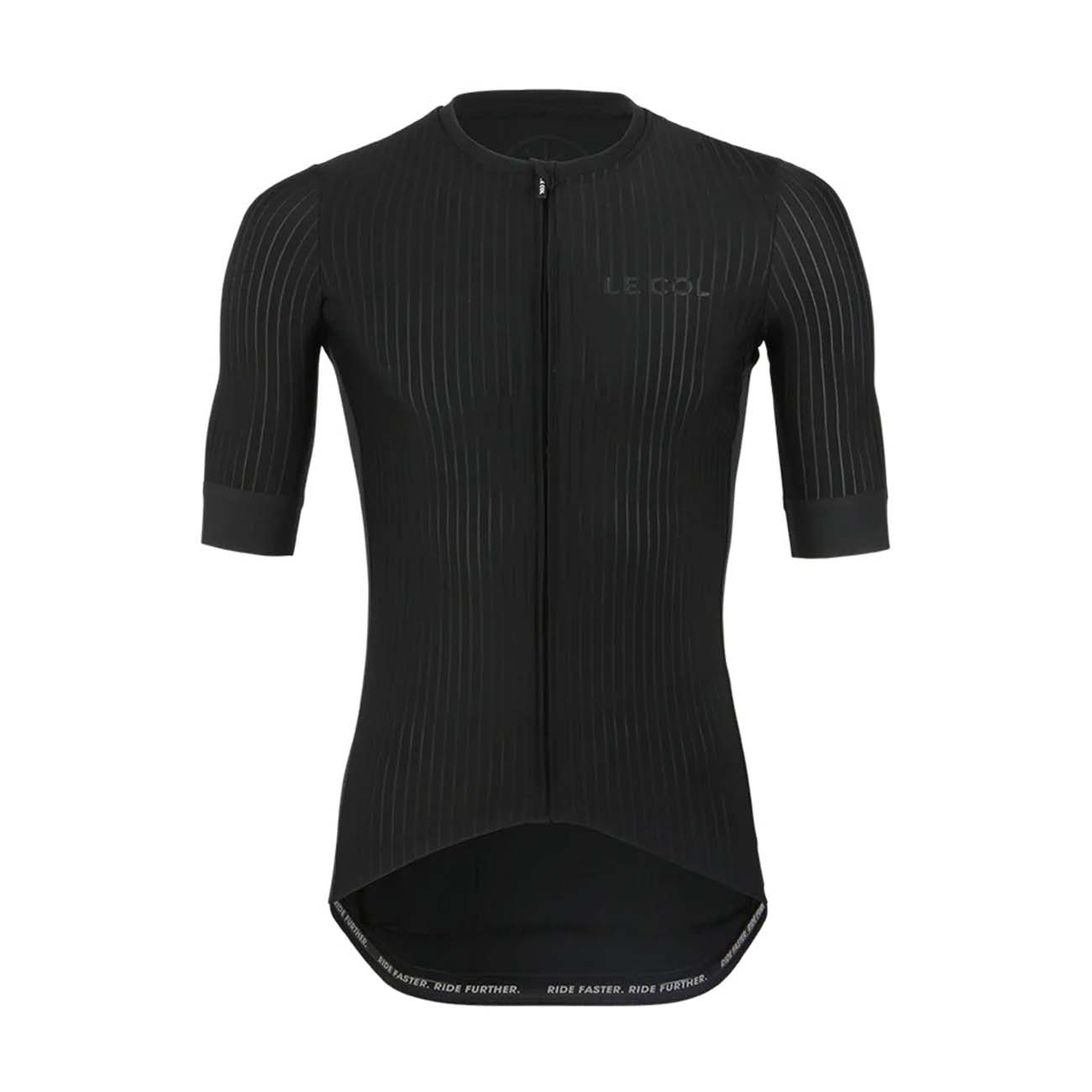 E-shop LE COL Cyklistický dres s krátkym rukávom - PRO AERO - čierna