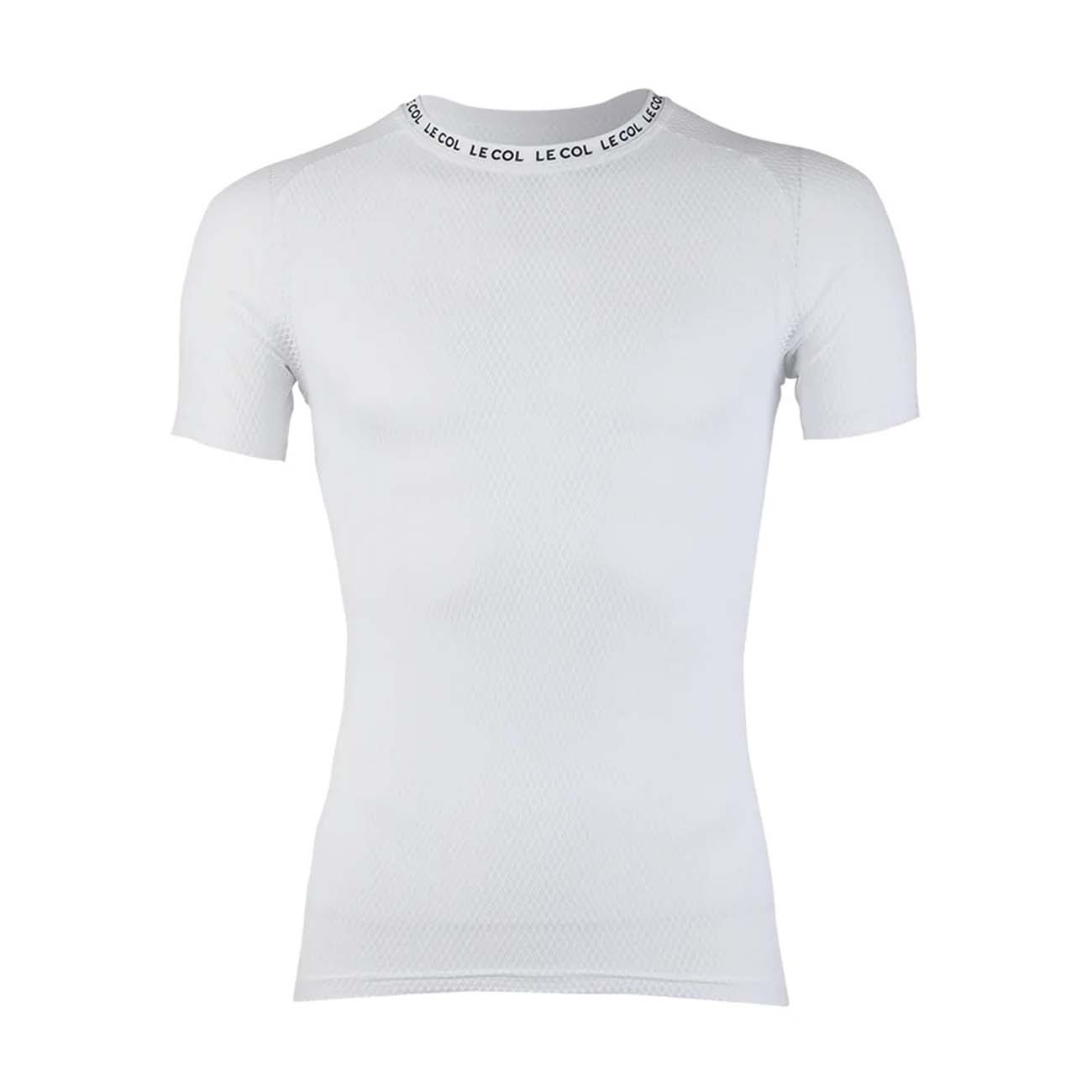 E-shop LE COL Cyklistické tričko s krátkym rukávom - PRO AIR - biela