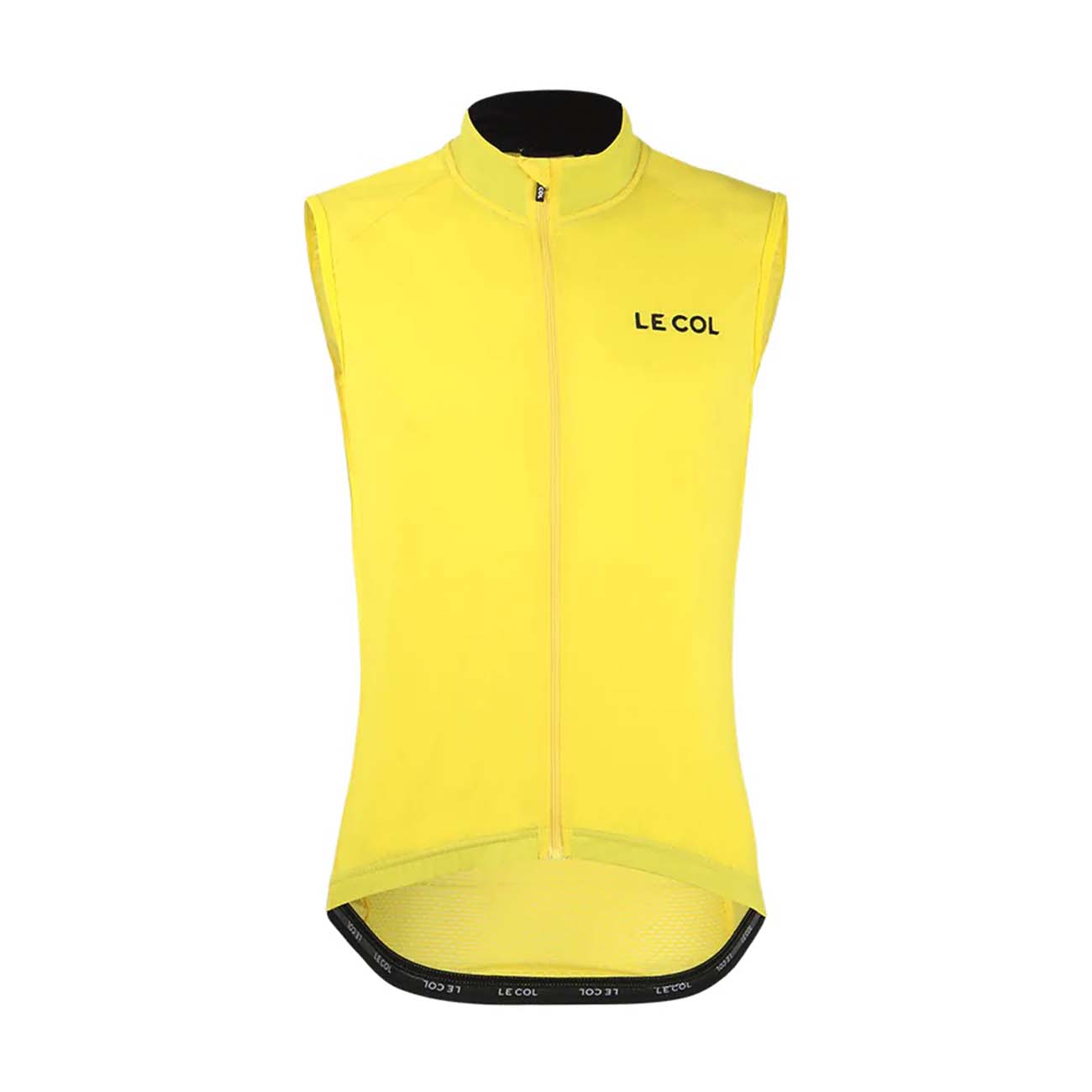 LE COL Cyklistická vesta - SPORT GILET II - žltá