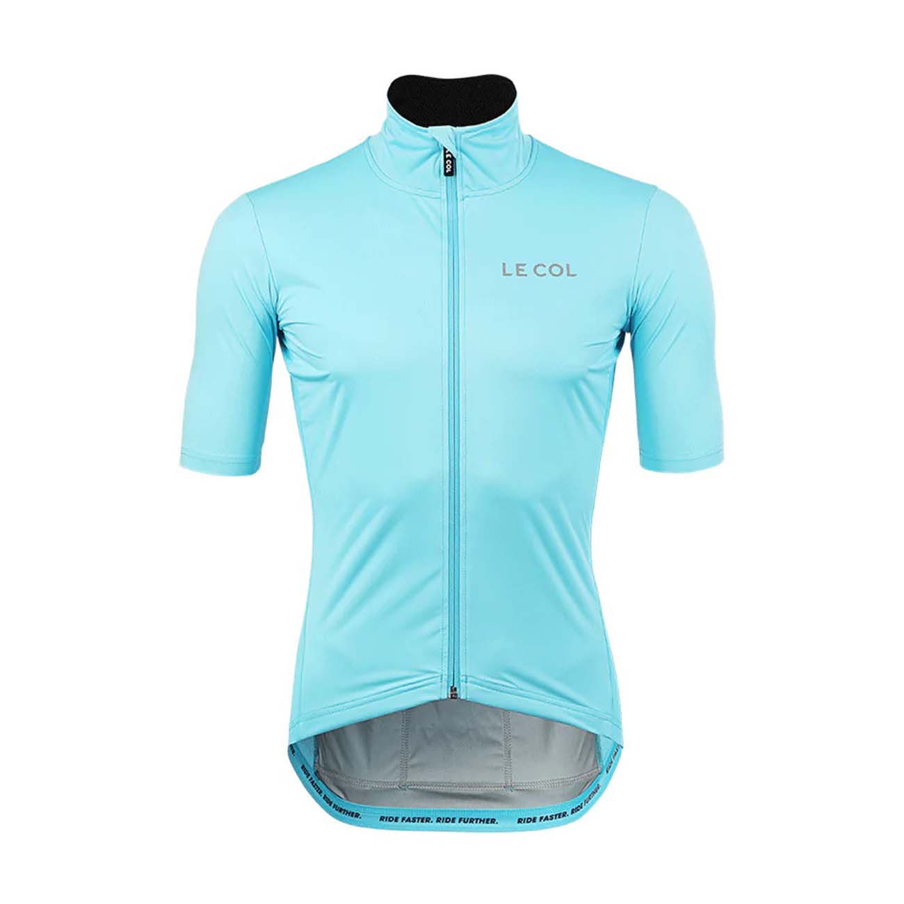 LE COL Cyklistický dres s krátkym rukávom - PRO RAIN - svetlo modrá
