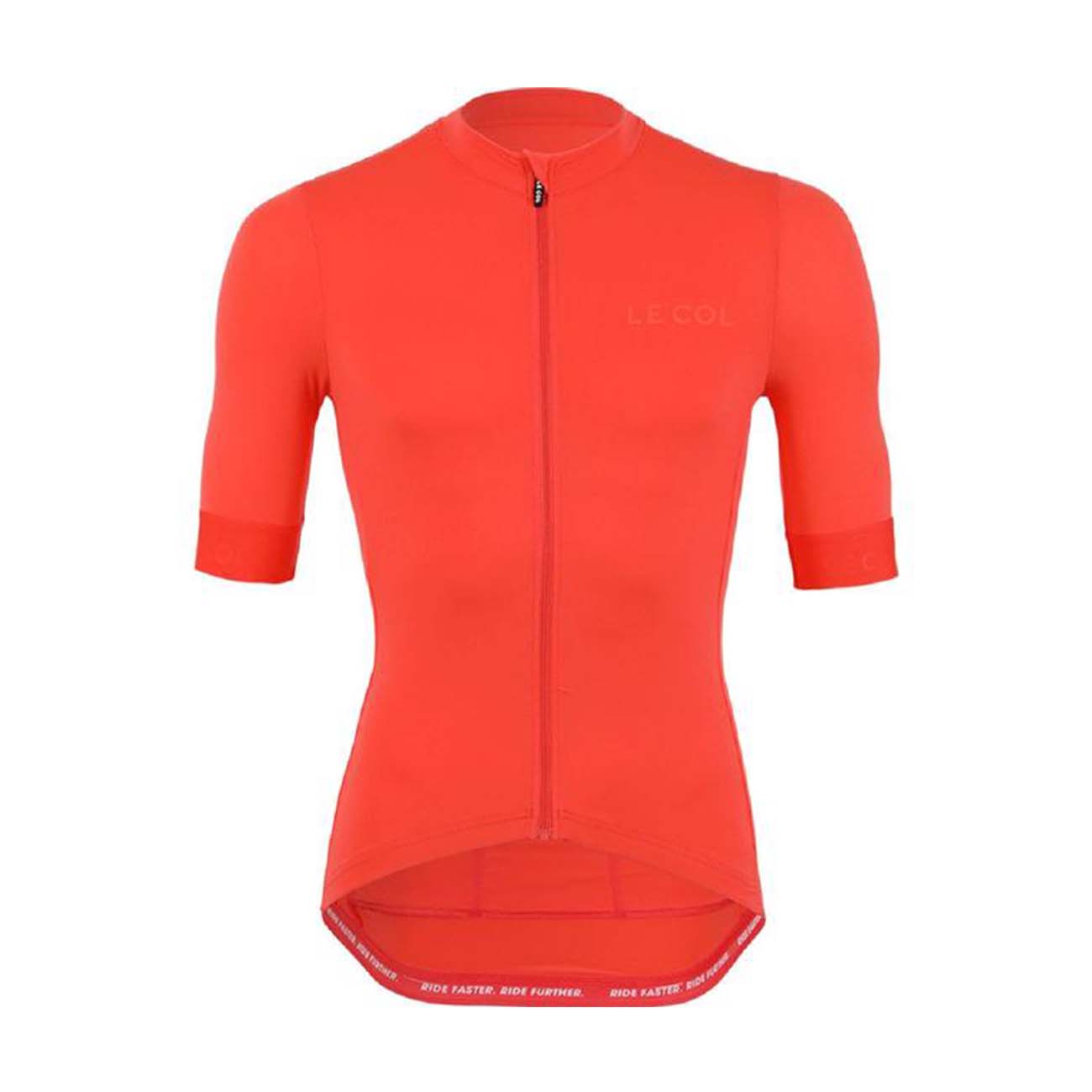 LE COL Cyklistický dres s krátkym rukávom - PRO ECO - oranžová M