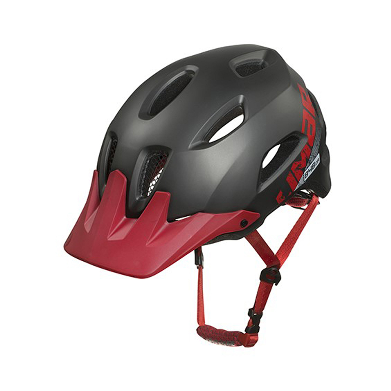 E-shop LIMAR Cyklistická prilba - 848DR MTB - červená/čierna (58–62 cm)