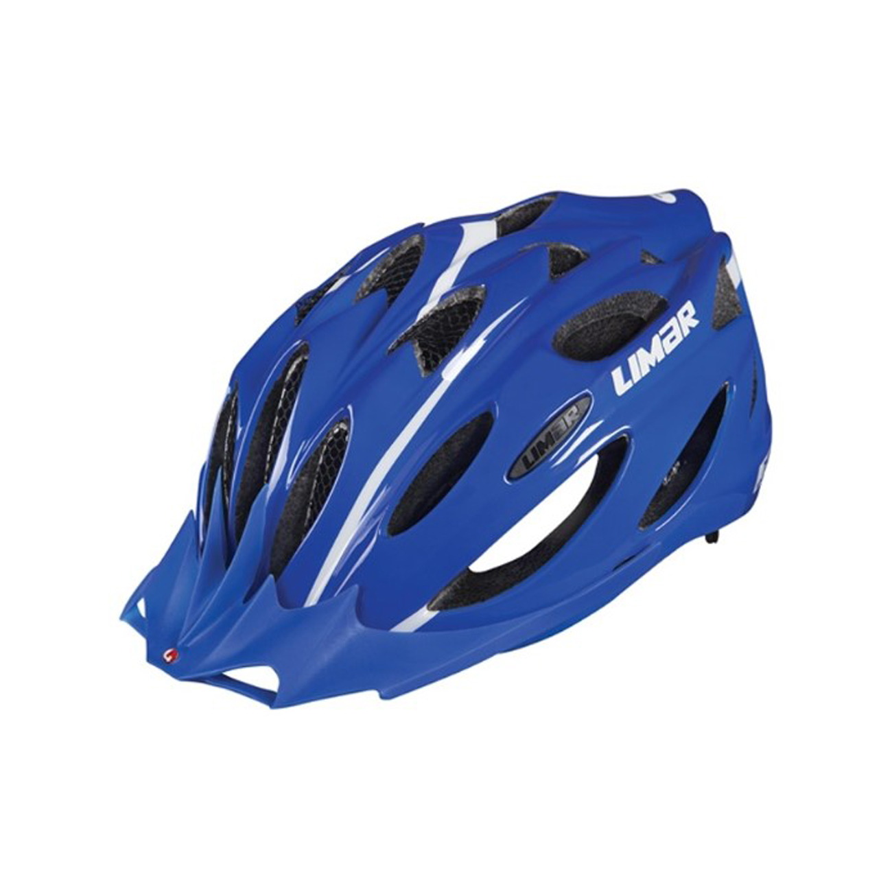 E-shop LIMAR Cyklistická prilba - 757 MTB - biela/modrá (57–61 cm)