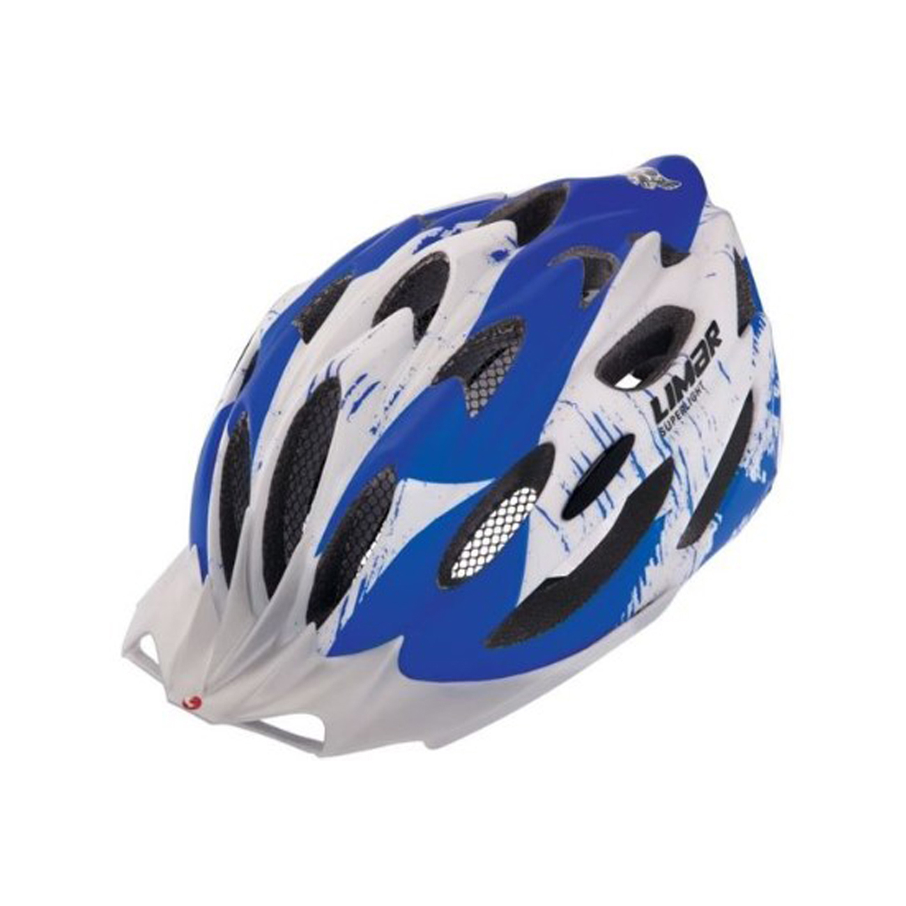 LIMAR Cyklistická prilba - 757 MTB - biela/modrá (52–57 cm)