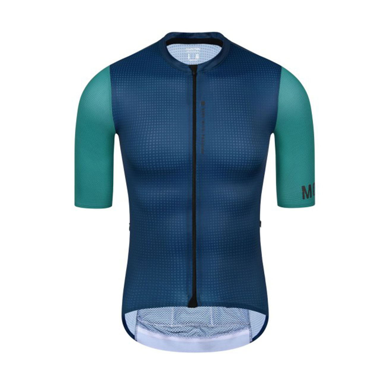 
                MONTON Cyklistický dres s krátkym rukávom - CHECHEN - zelená/modrá S
            