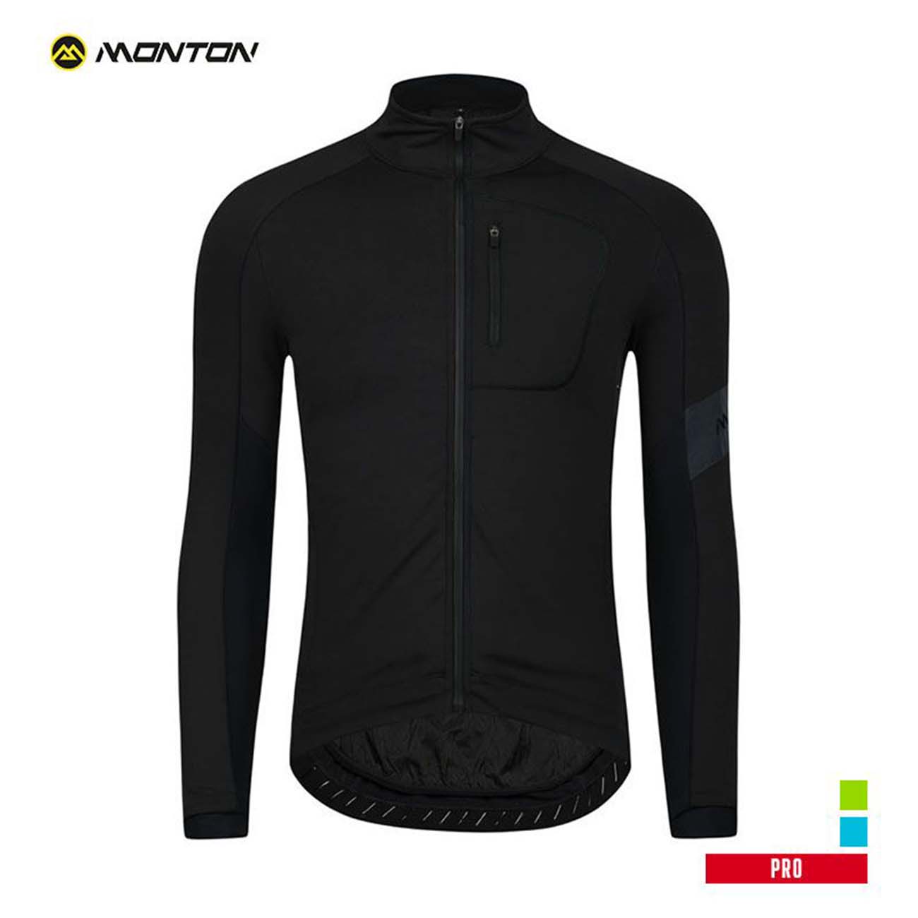 E-shop MONTON Cyklistická zateplená bunda - PRO JOES WINTER - čierna