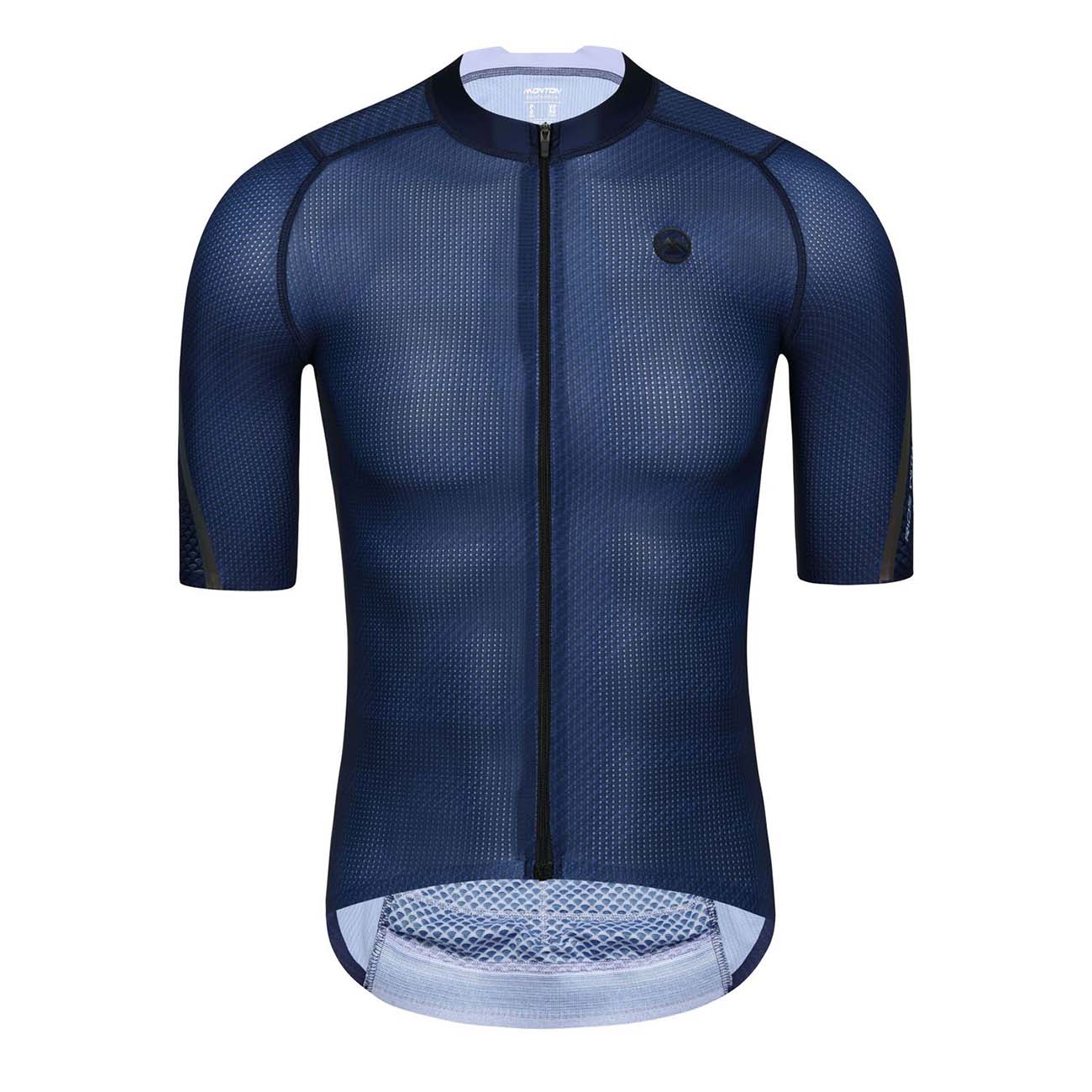 
                MONTON Cyklistický dres s krátkym rukávom - PRO CARBONFIBER - modrá M
            