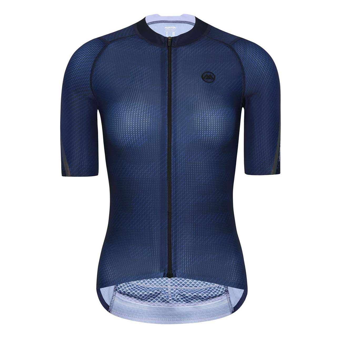 
                MONTON Cyklistický dres s krátkym rukávom - PRO CARBONFIBER LADY - modrá L
            