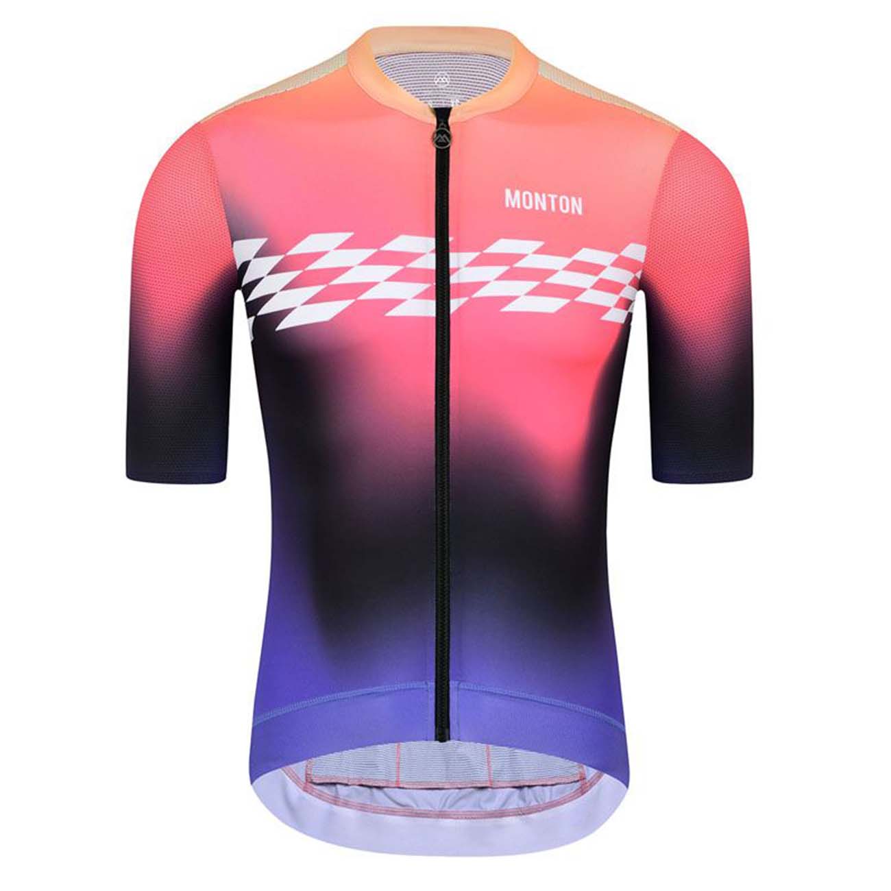 
                MONTON Cyklistický dres s krátkym rukávom - CARDIN - ružová/čierna/fialová
            