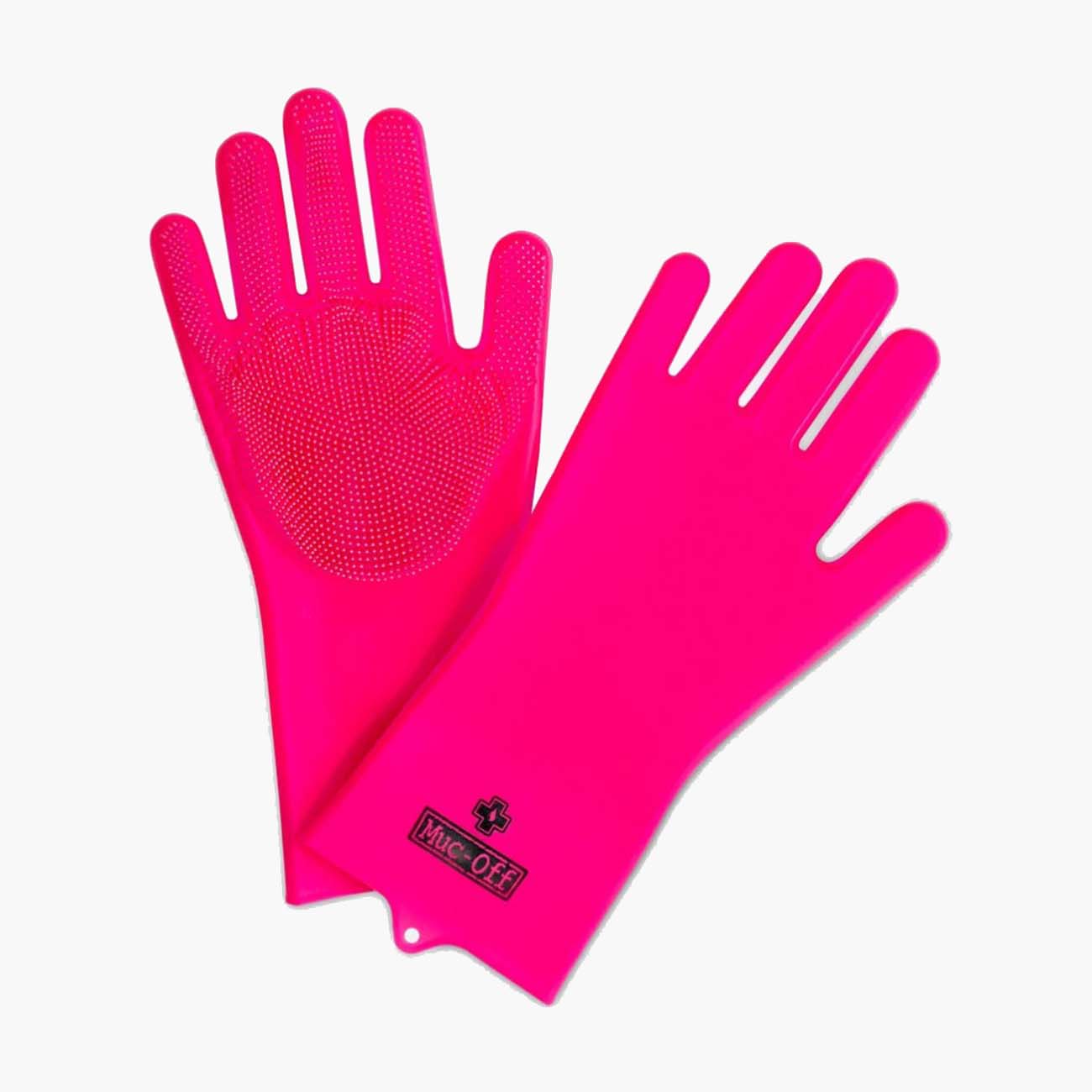 E-shop MUC-OFF rukavice na umývanie bicykla - DEEP SCRUBBER - ružová