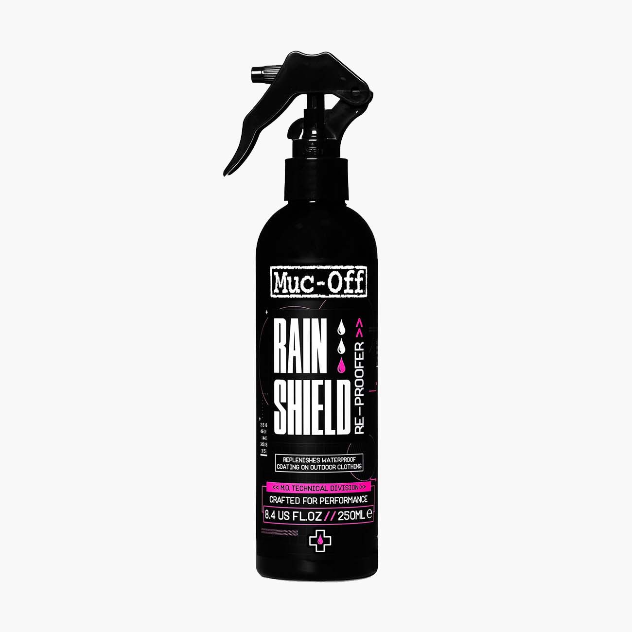 E-shop MUC-OFF sprej na vodeodolnosť - RAIN SHIELD RE-PROOF