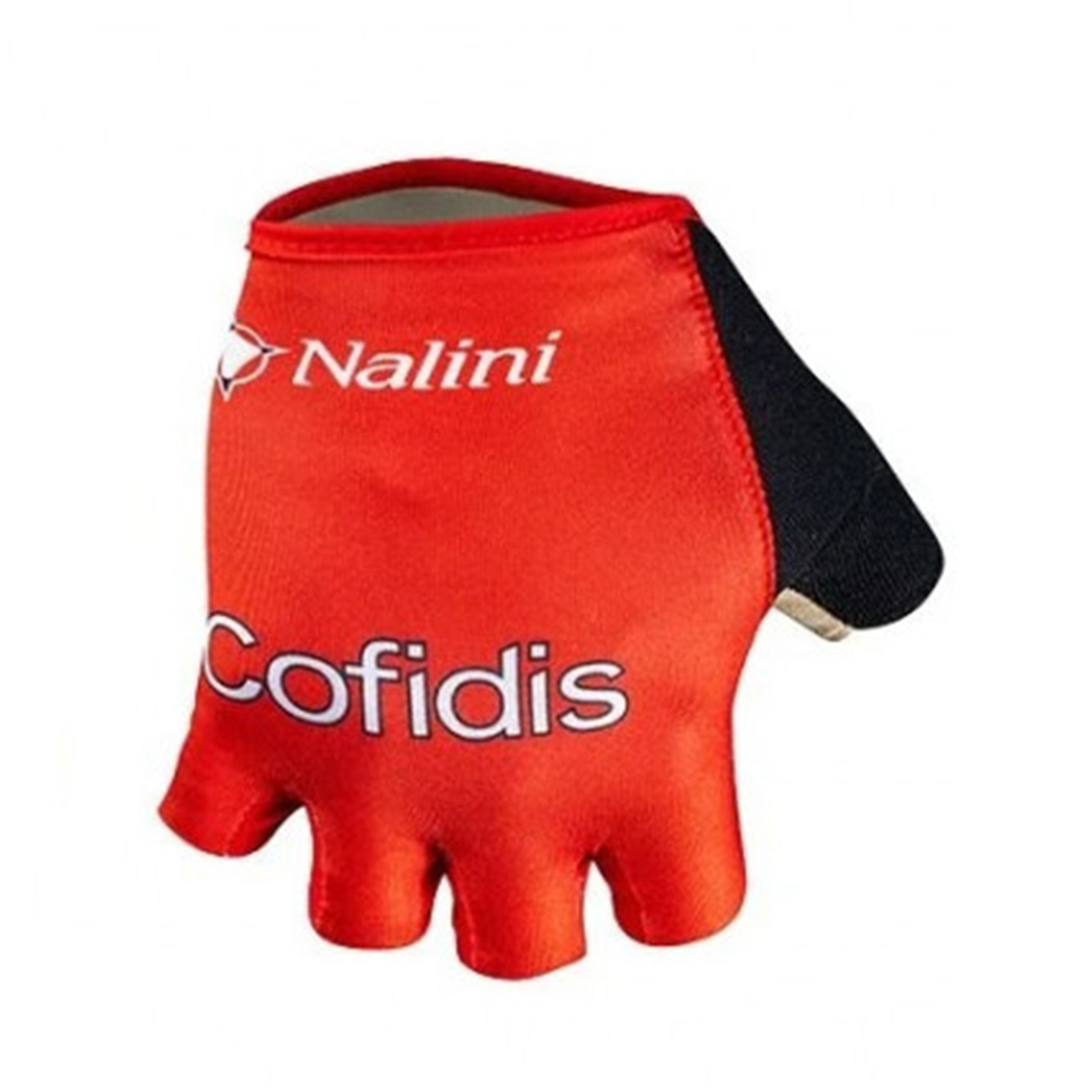 E-shop NALINI Cyklistické rukavice krátkoprsté - COFIDIS 2021 - červená