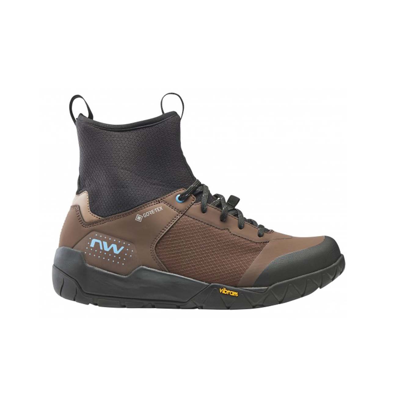 E-shop NORTHWAVE Cyklistické tretry - MULTICROSS MID GTX - čierna/hnedá 44