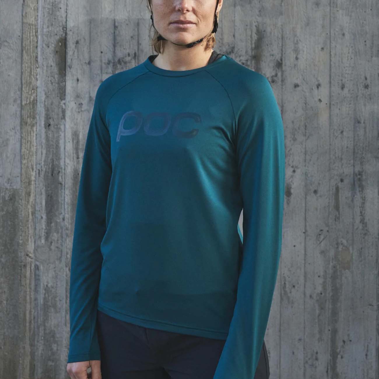 POC Cyklistický dres s dlhým rukávom letný - REFORM ENDURO LADY - zelená