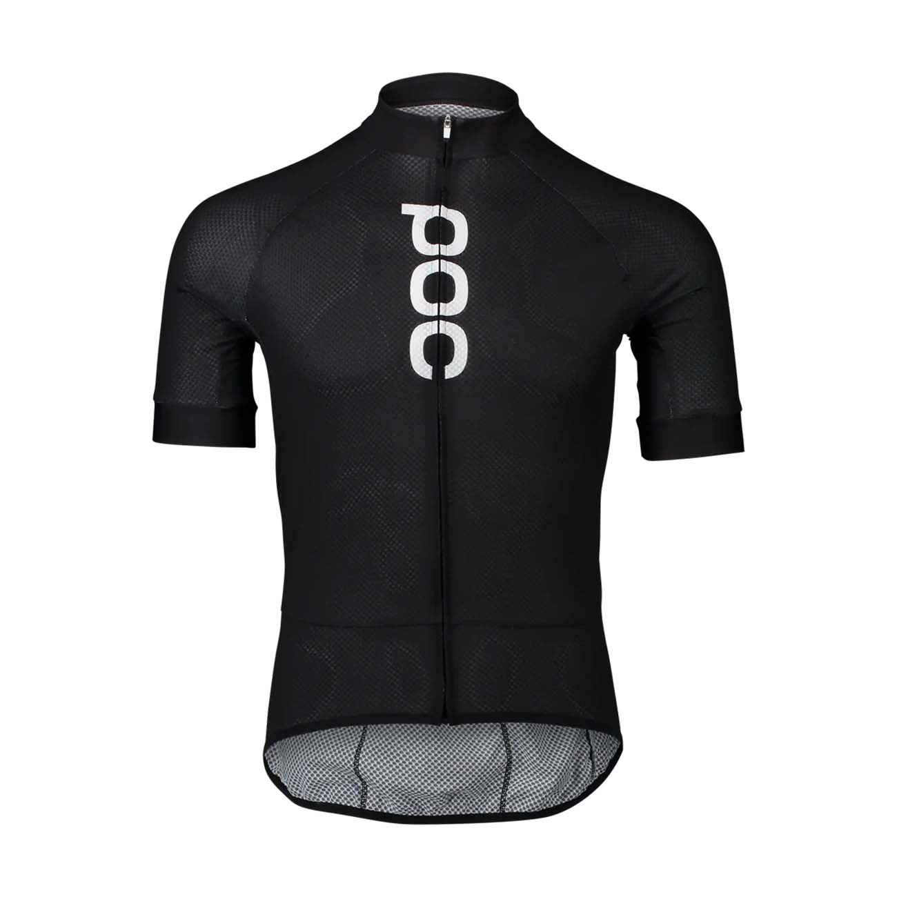 POC Cyklistický dres s krátkym rukávom - ESSENTIAL ROAD LOGO - čierna