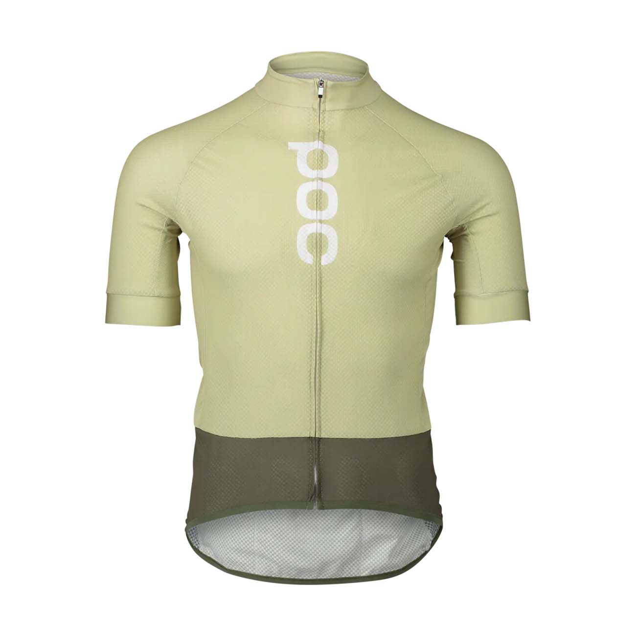 
                POC Cyklistický dres s krátkym rukávom - ESSENTIAL ROAD LOGO - zelená/svetlo zelená
            