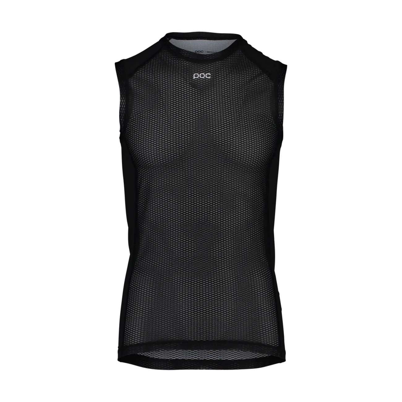 POC Cyklistické tričko bez rukávov - ESSENTIAL LAYER - čierna
