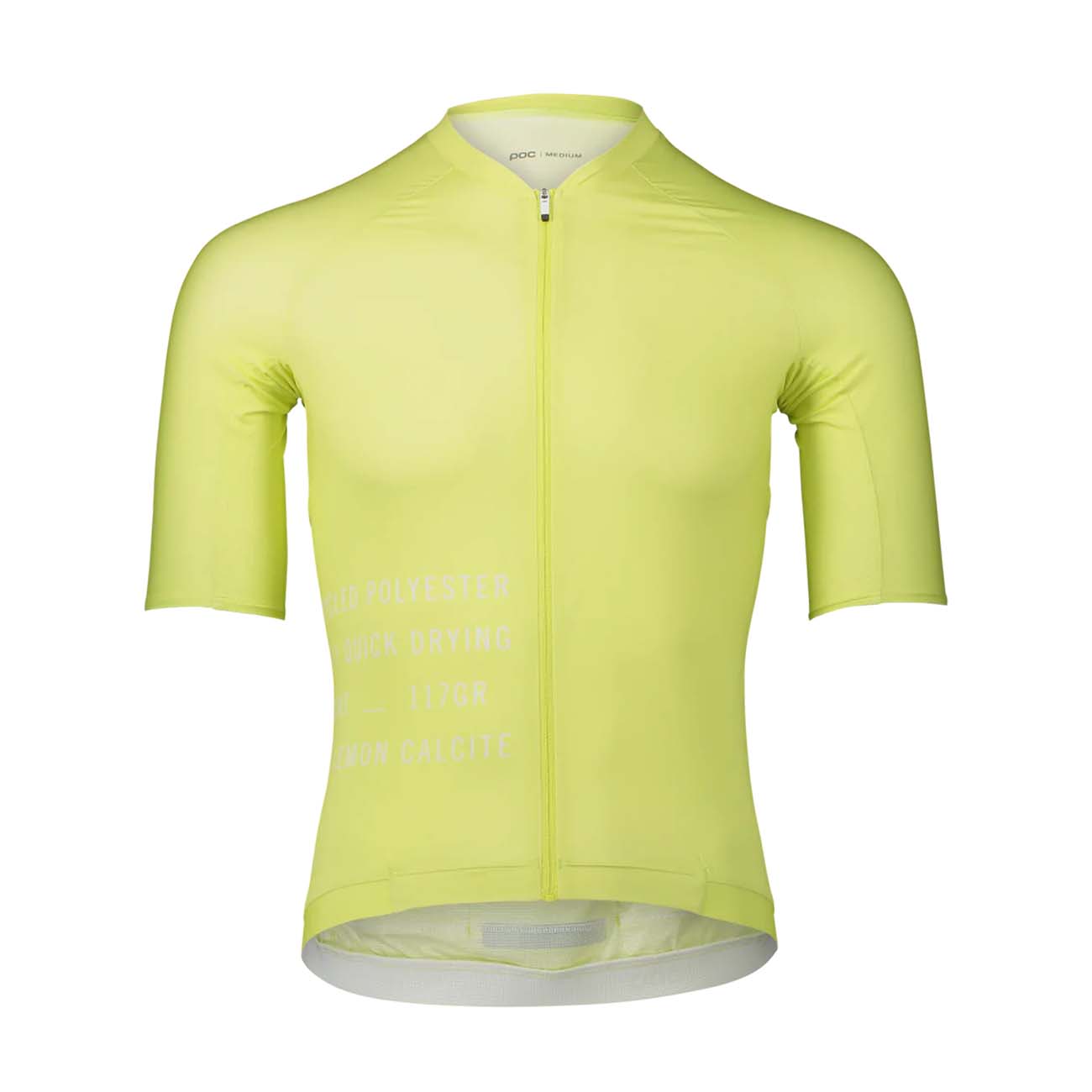 
                POC Cyklistický dres s krátkym rukávom - PRISTINE PRINT  - žltá 2XL
            