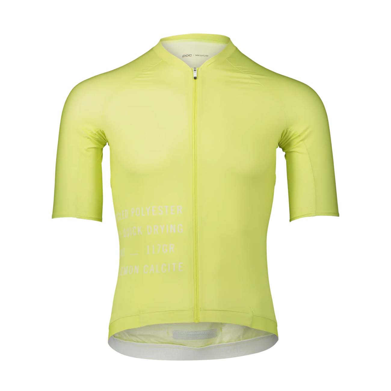 POC Cyklistický dres s krátkym rukávom - PRISTINE PRINT - žltá