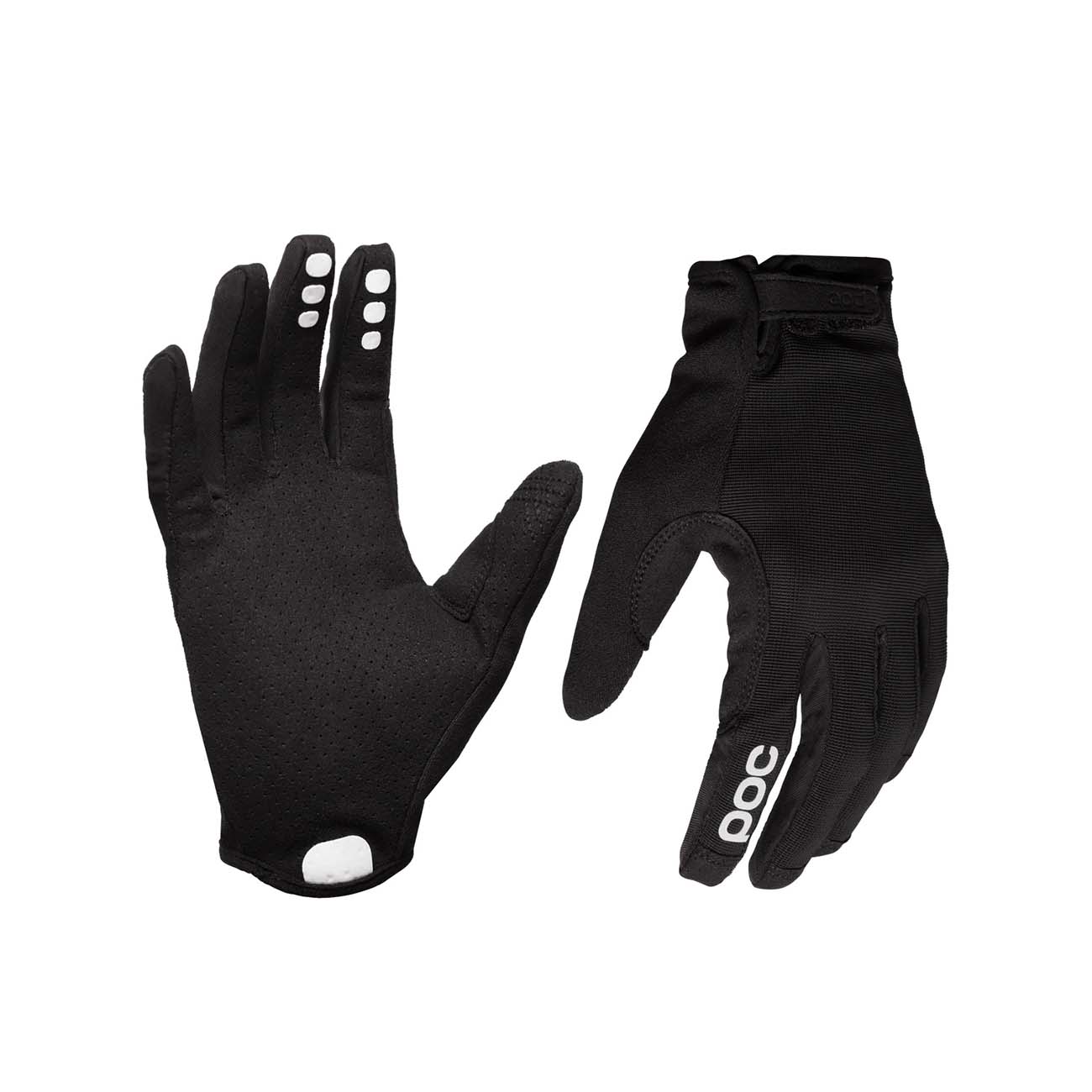 POC Cyklistické rukavice dlhoprsté - RESISTANCE ENDURO - čierna XS