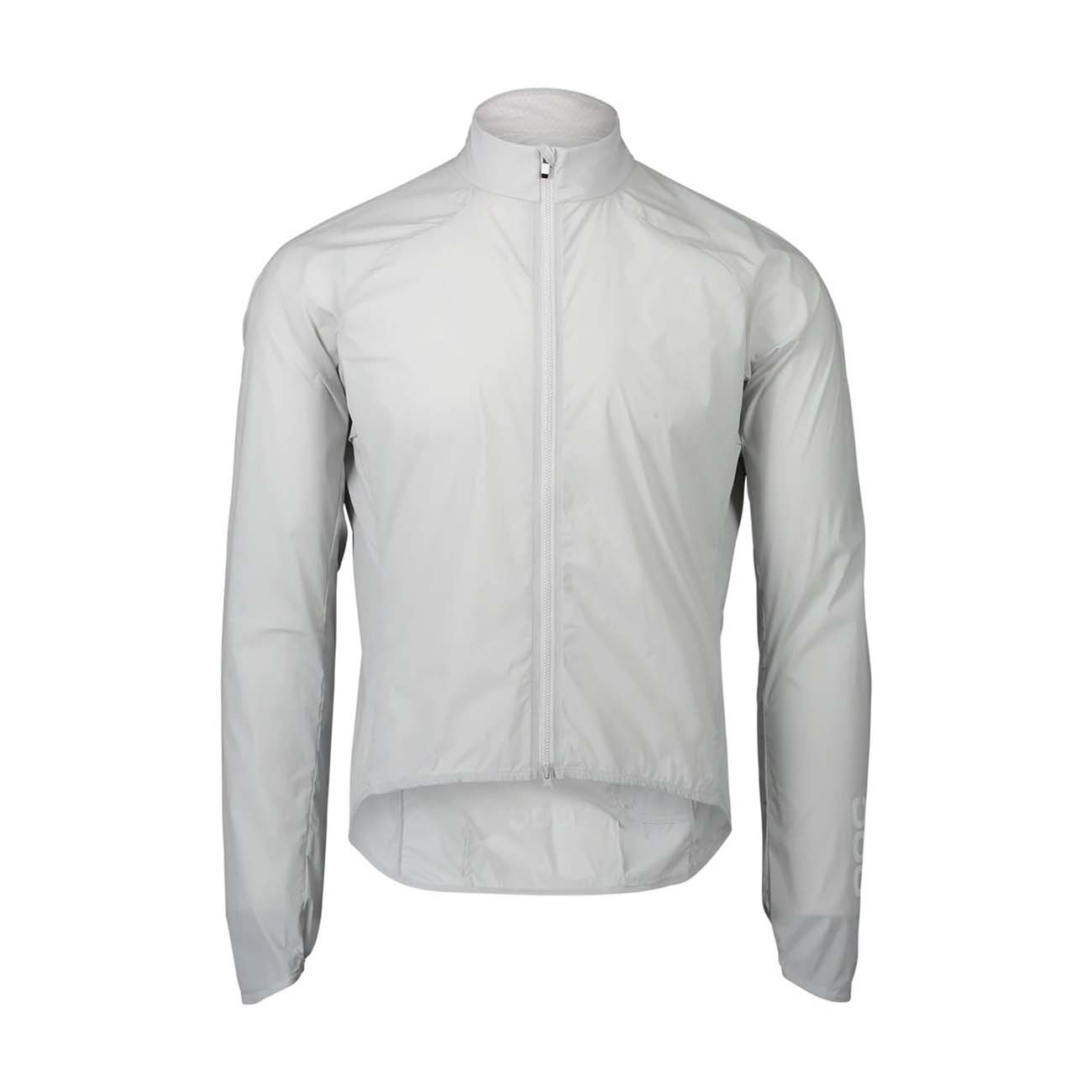POC Cyklistická vetruodolná bunda - PURE-LITE SPLASH - šedá 2XL