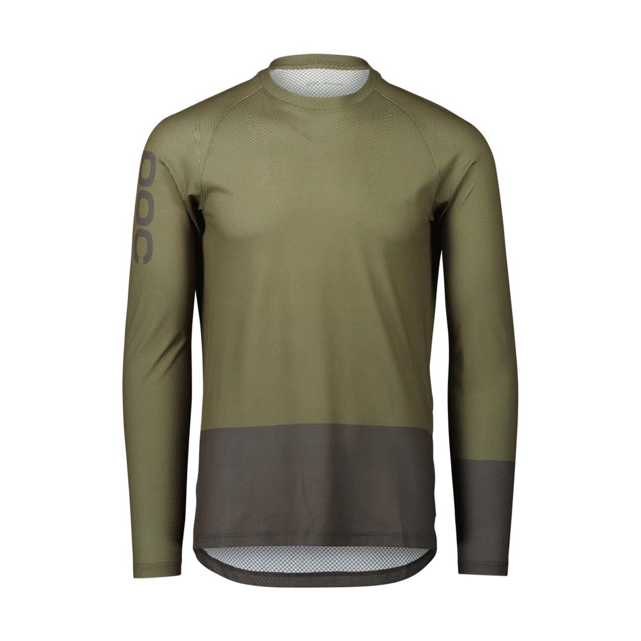 POC Cyklistický dres s dlhým rukávom letný - MTB PURE - zelená/modrá