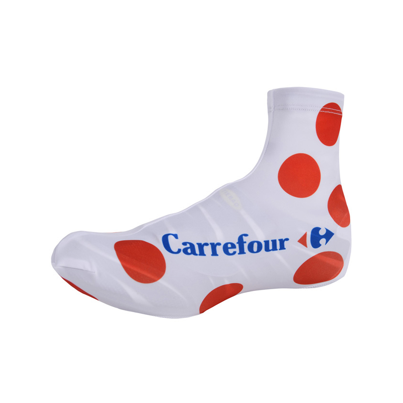 BONAVELO Cyklistické návleky na tretry - TOUR DE FRANCE - červená/biela