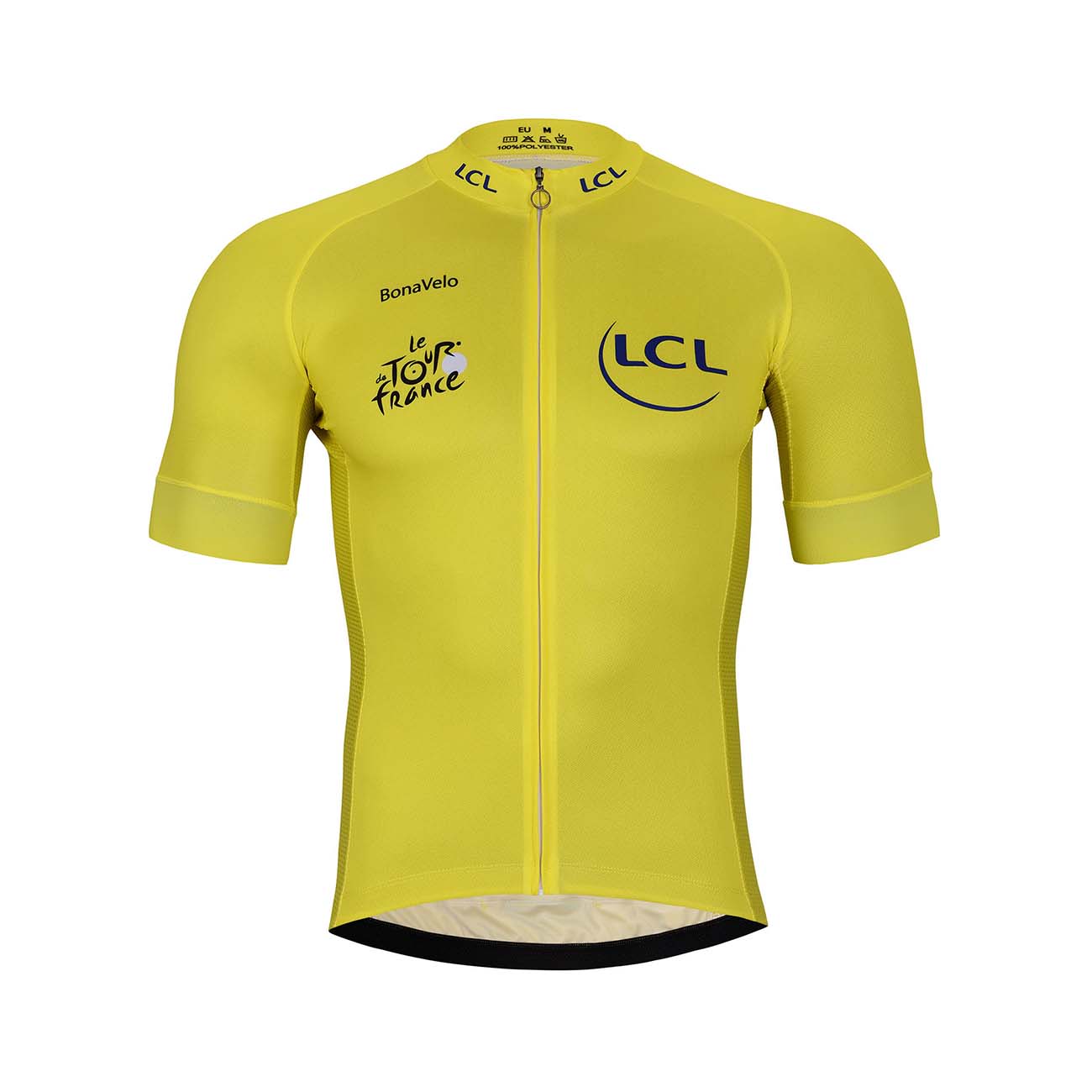 
                BONAVELO Cyklistický dres s krátkym rukávom - TOUR DE FRANCE 2024 - žltá XL
            