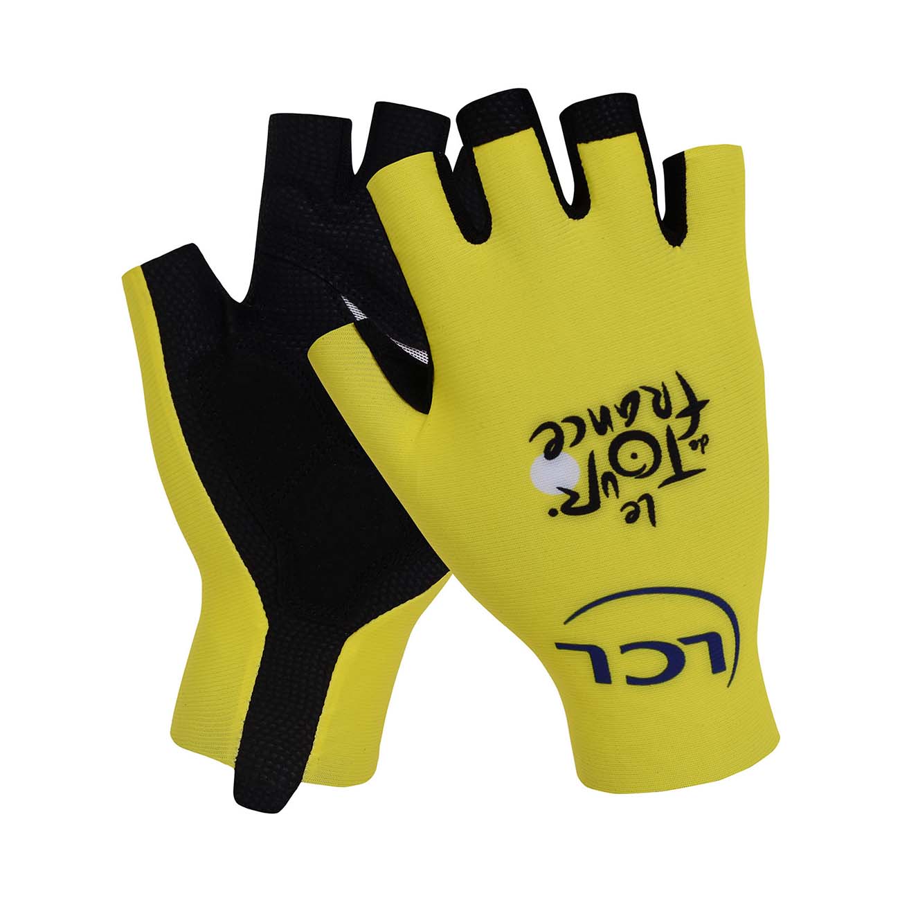 
                BONAVELO Cyklistické rukavice krátkoprsté - TOUR DE FRANCE 2024 - žltá XL
            
