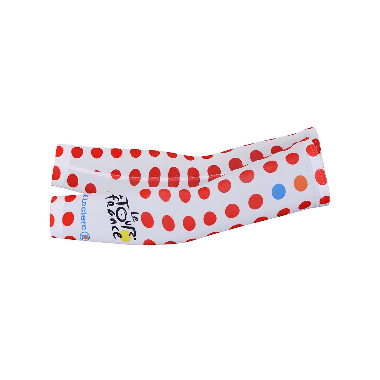 BONAVELO Cyklistické návleky na ruky - TOUR DE FRANCE 2025 - biela/červená