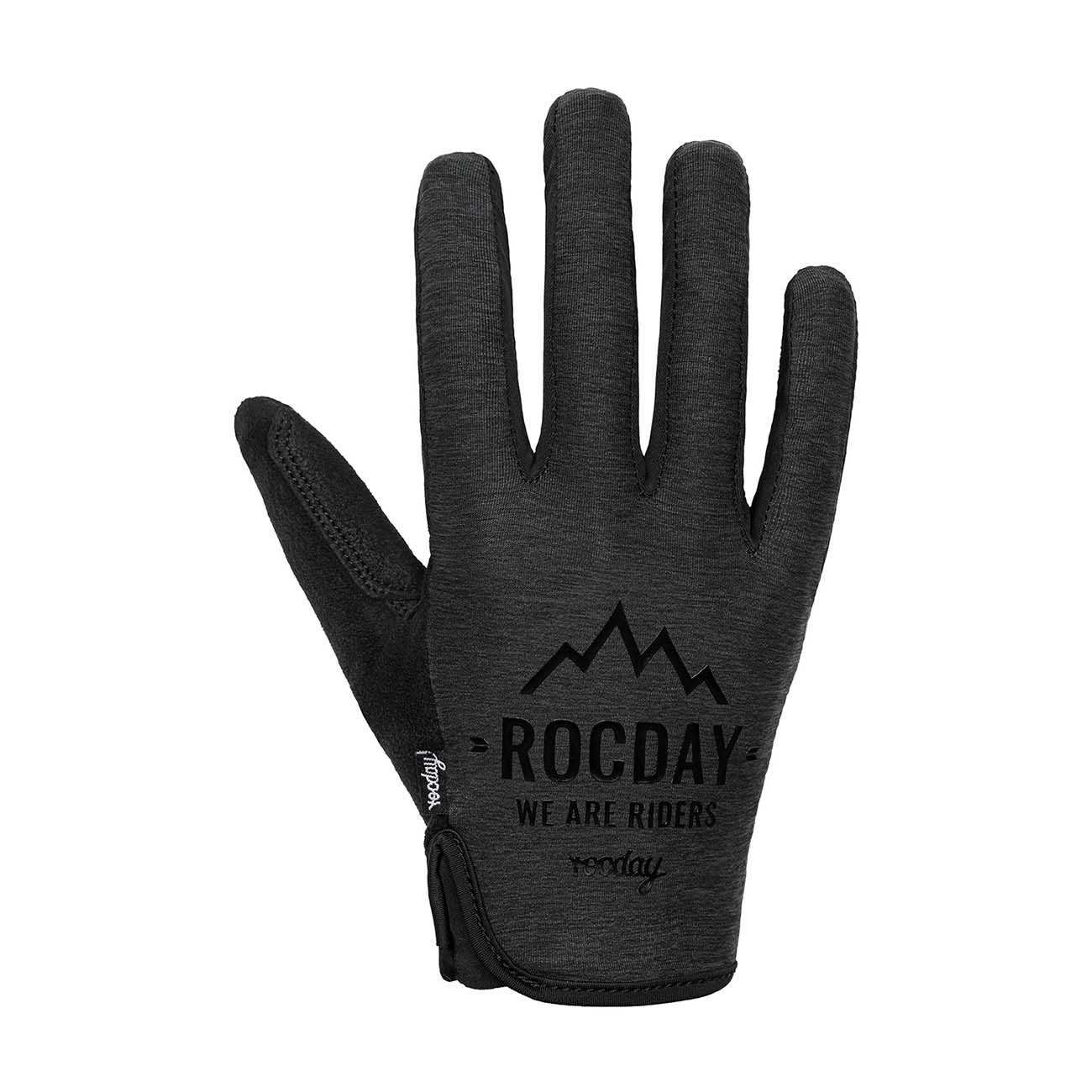 
                ROCDAY Cyklistické rukavice dlhoprsté - FLOW - čierna XL
            