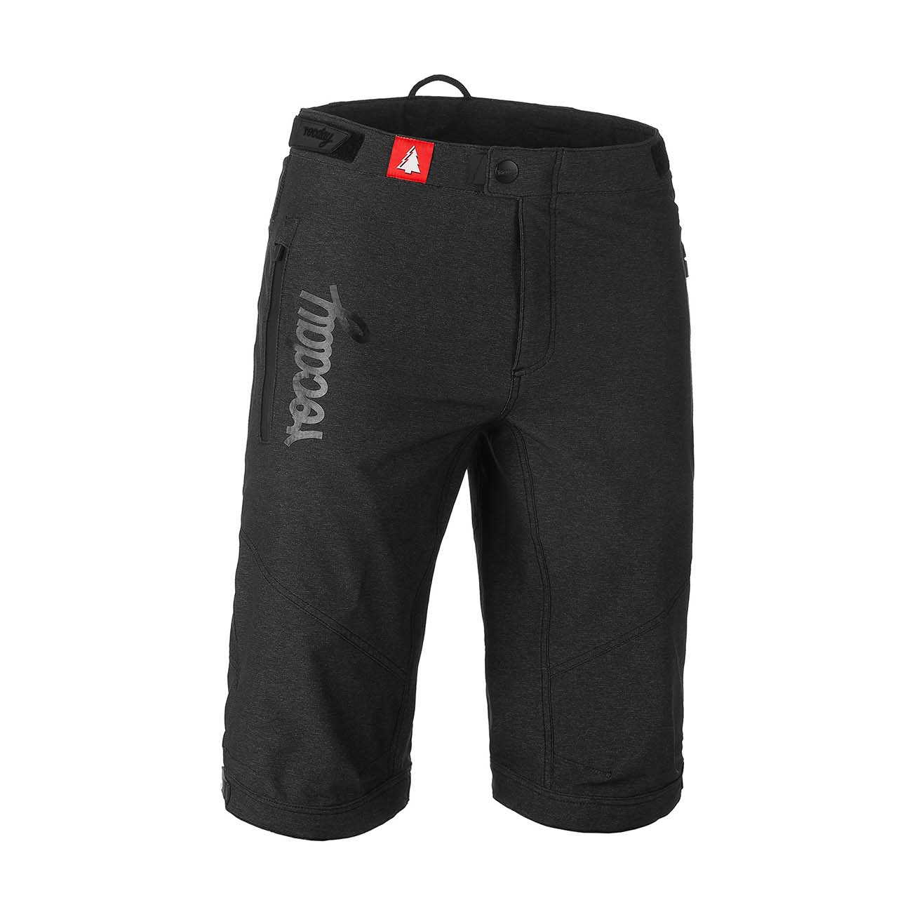 E-shop ROCDAY Cyklistické nohavice krátke bez trakov - ROC - čierna