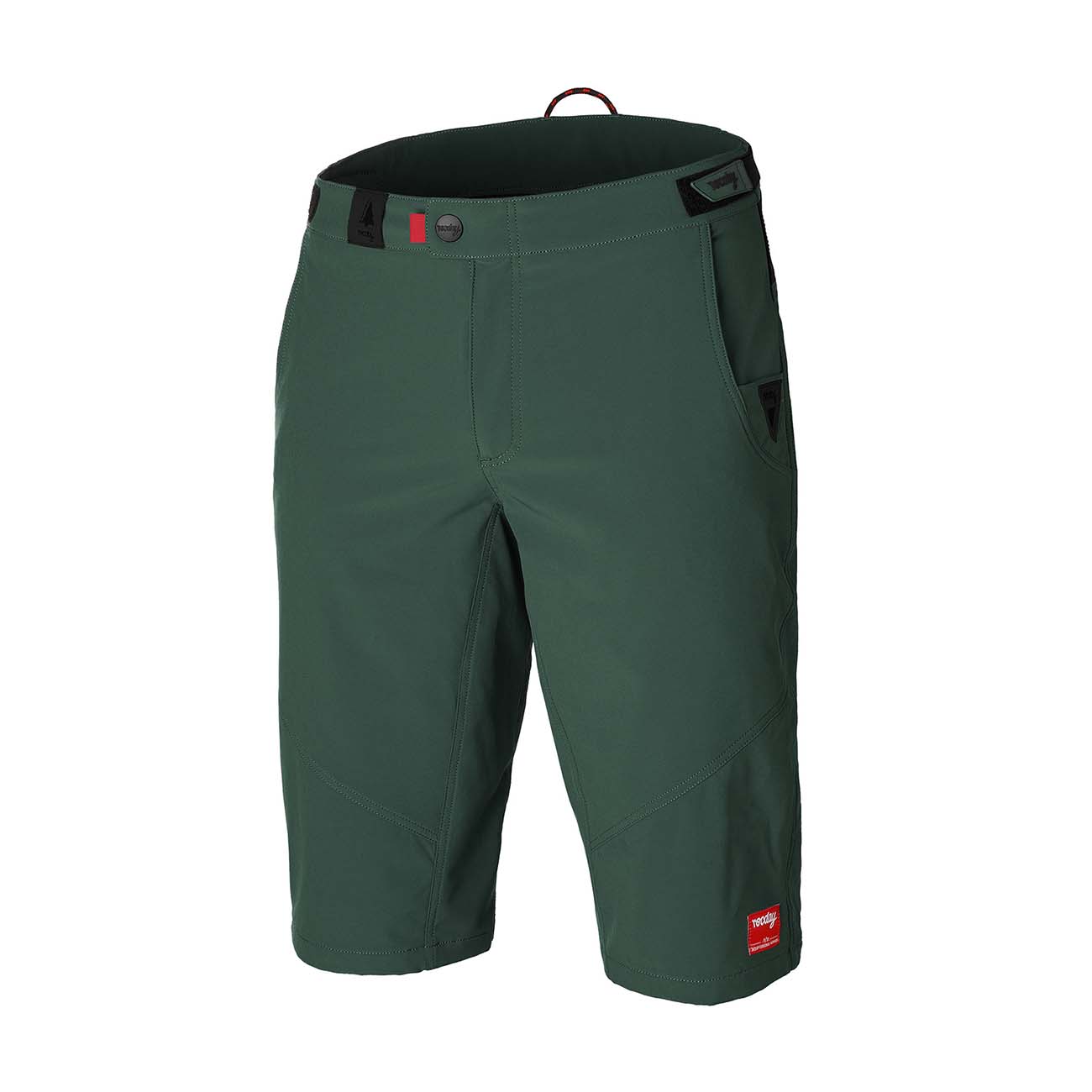 
                ROCDAY Cyklistické nohavice krátke bez trakov - ROC LITE - zelená XL
            