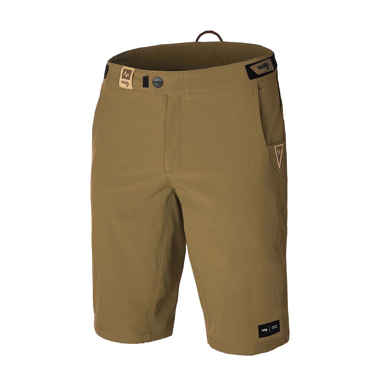 
                ROCDAY Cyklistické nohavice krátke bez trakov - ROC GRAVEL - hnedá XL
            