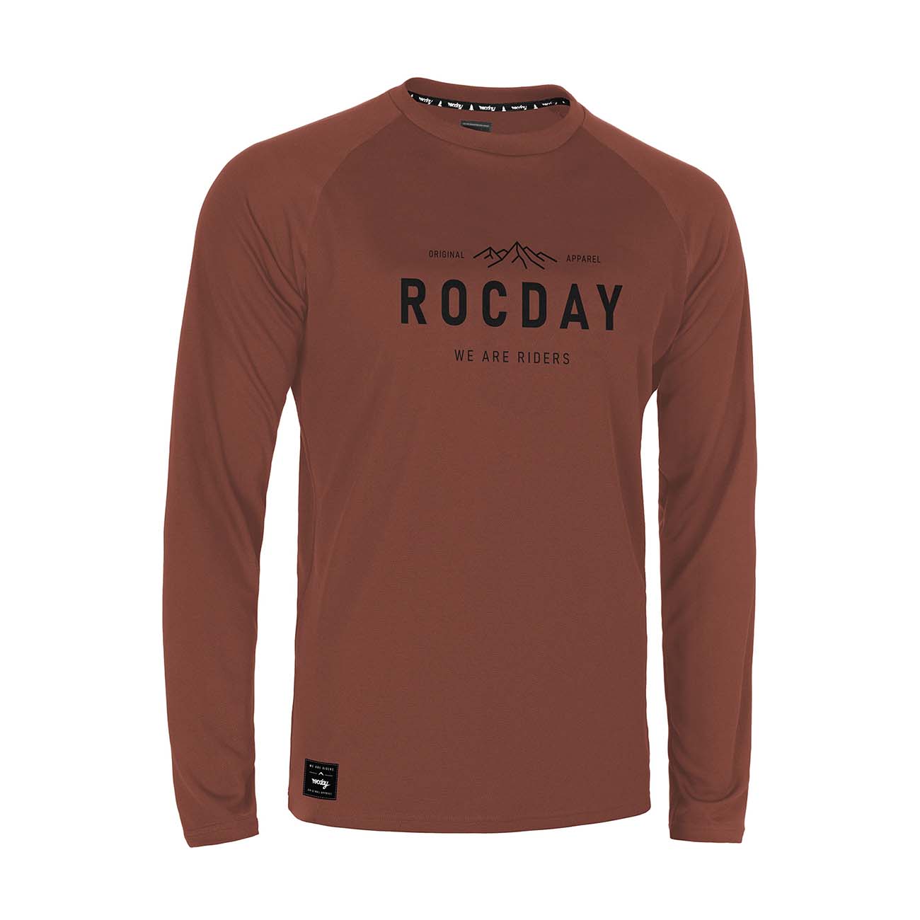 
                ROCDAY Cyklistický dres s dlhým rukávom letný - PATROL - červená XL
            