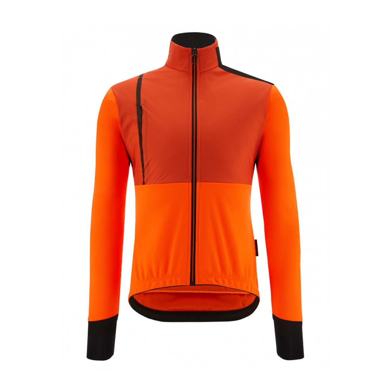 
                SANTINI Cyklistická zateplená bunda - VEGA ABSOLUTE - oranžová
            