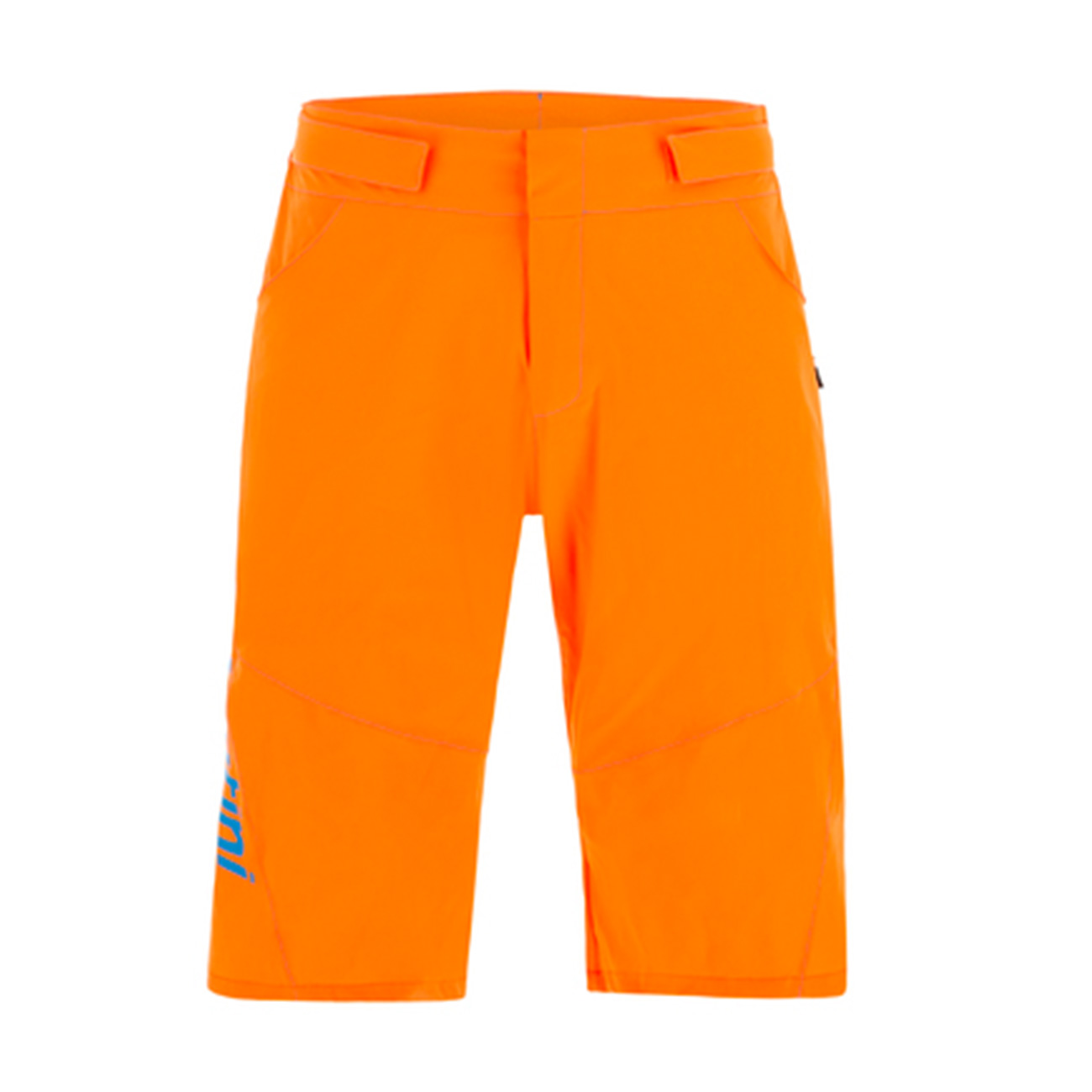 
                SANTINI Cyklistické nohavice krátke bez trakov - SELVA MTB - oranžová M
            