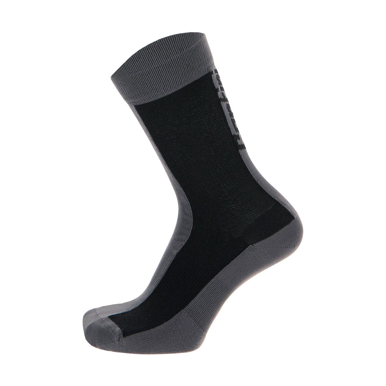 
                SANTINI Cyklistické ponožky klasické - CUBO - čierna
            